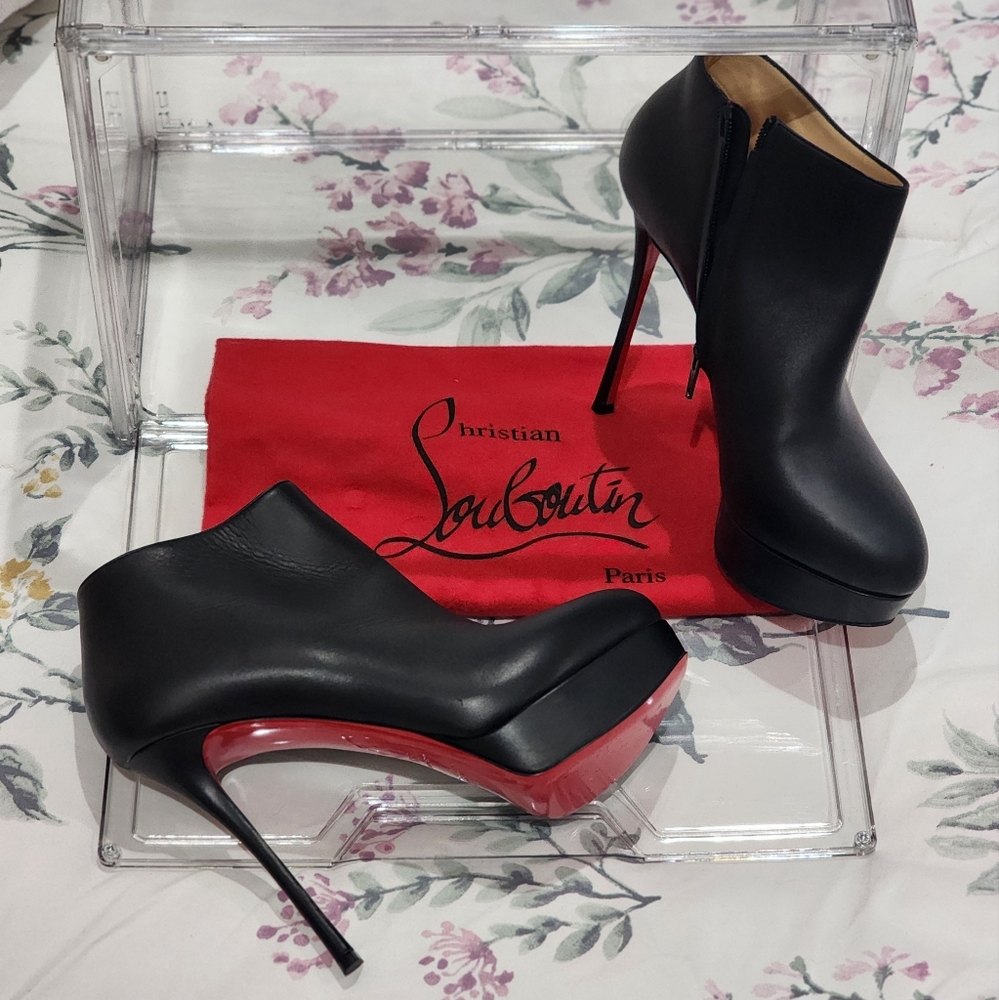 Christian Louboutin Black Stiletto Heels